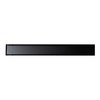 Alfi Brand 24" Black Matte Stainless Steel Linear Shower Drain with Solid Cover ABLD24B-BM